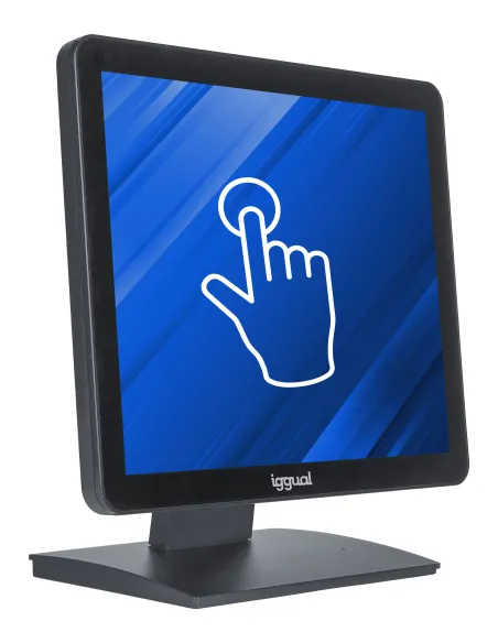 iggual MTL17X monitor POS 43,2 cm (17") 1280 x 1024 Pixeles SXGA LCD Pantalla táctil