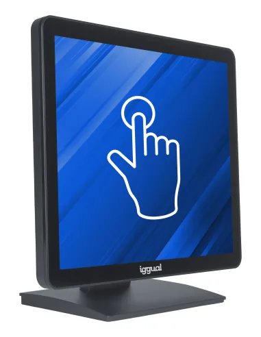iggual MTL19X monitor POS 48,3 cm (19") 1280 x 1024 Pixeles SXGA LCD Pantalla táctil