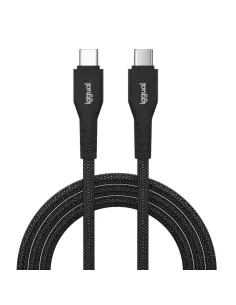 iggual Cable USB-C a tipo C 60W 3A 100 cm trenzado