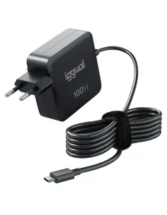 iggual PD 100W Universal Negro Corriente alterna Carga rápida Interior