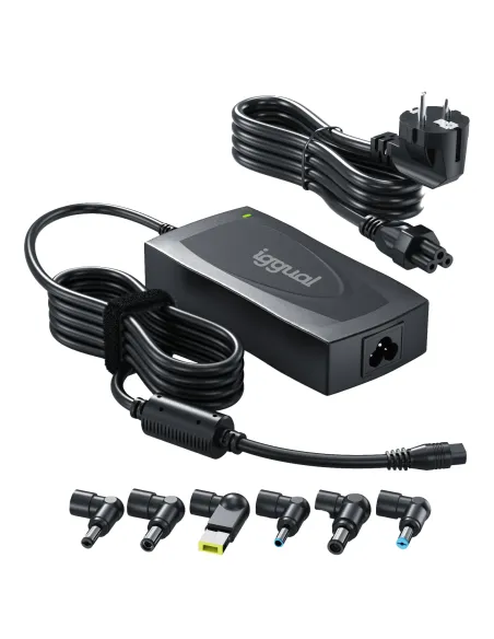 iggual CUA-6T-150W adaptador e inversor de corriente Interior Negro