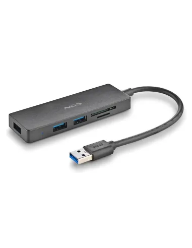 NGS IHUB READER USB 3.2 Gen 1 (3.1 Gen 1) Type-A 5000 Mbit s Negro