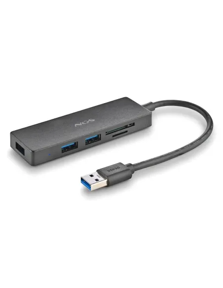 NGS IHUB READER USB 3.2 Gen 1 (3.1 Gen 1) Type-A 5000 Mbit s Negro