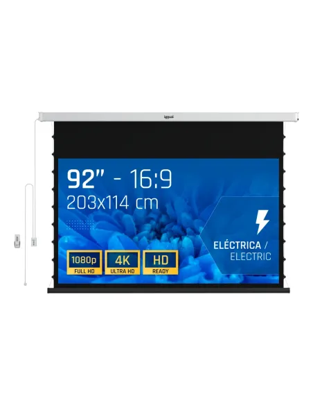 iggual PSIXS203 pantalla de proyección 2,34 m (92") 16 9