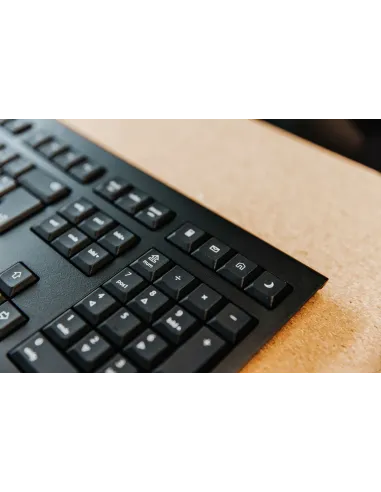 CHERRY KW 3000 teclado Universal RF inalámbrico QWERTY Español Negro