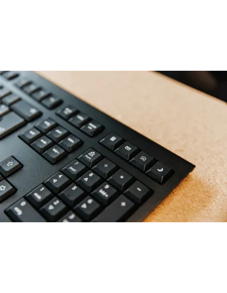 CHERRY KW 3000 teclado Universal RF inalámbrico QWERTY Español Negro