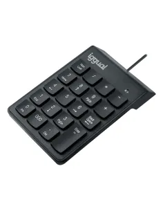 iggual Teclado numérico USB CK-NUM-19T negro