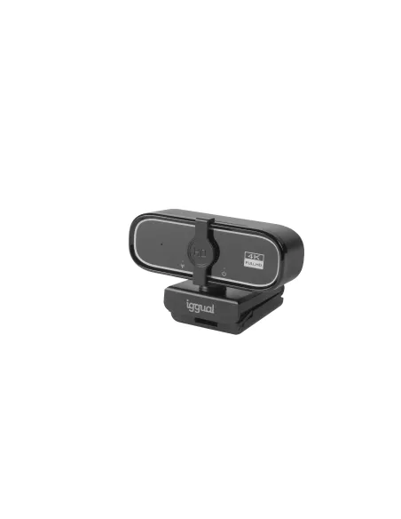 iggual USB 4K UHD WC3840 Business Pro View cámara web 8 MP 3840 x 2160 Pixeles Negro