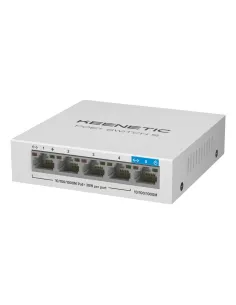 Keenetic Switch Gigabit de 5 puertos con 4 puertos PoE+ y asignación de energía de 60 W 2