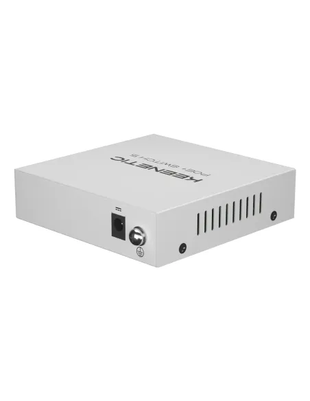 Keenetic Switch Gigabit de 5 puertos con 4 puertos PoE+ y asignación de energía de 60 W