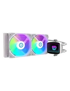Hiditec LDCR10003 sistema de refrigeración para ordenador Procesador Sistema de refrigeración líquida todo en uno 12 cm Blanco