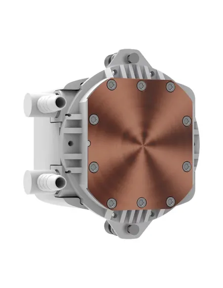 Hiditec LDCR10003 sistema de refrigeración para ordenador Procesador Sistema de refrigeración líquida todo en uno 12 cm Blanco