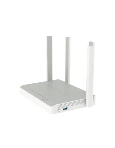 Keenetic Hopper Router Wi-Fi 6 en malla AX1800 con Smart Switch Gigabit de 4 puertos y puerto USB 3.0