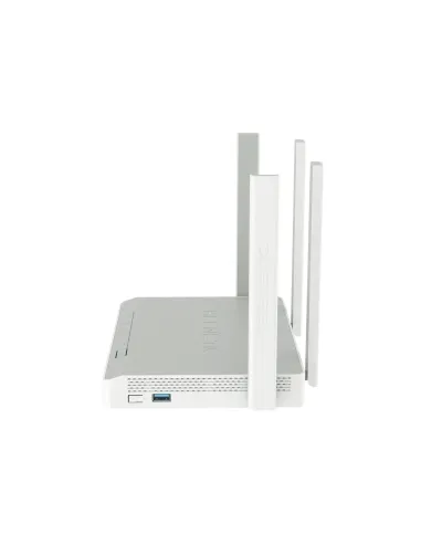 Keenetic Hopper Router Wi-Fi 6 en malla AX1800 con Smart Switch Gigabit de 4 puertos y puerto USB 3.0