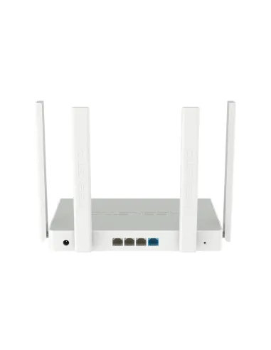 Keenetic Hopper Router Wi-Fi 6 en malla AX1800 con Smart Switch Gigabit de 4 puertos y puerto USB 3.0