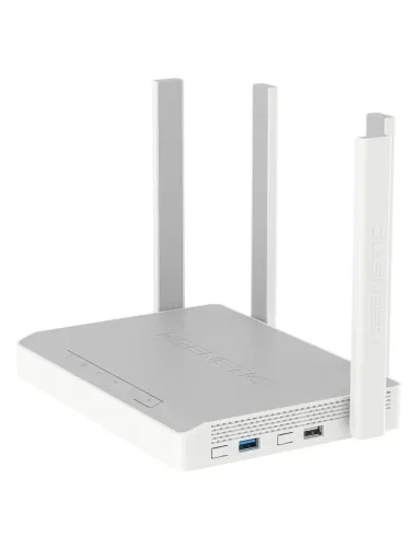 Keenetic Hero Router Wi-Fi en malla AX1800 con CPU de doble núcleo, Smart Switch Gigabit de 5 puertos, puerto Combo SFP,