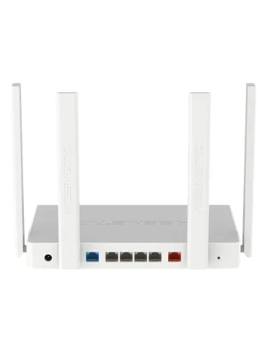 Keenetic Hero Router Wi-Fi en malla AX1800 con CPU de doble núcleo, Smart Switch Gigabit de 5 puertos, puerto Combo SFP,