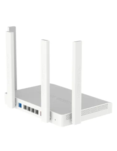 Keenetic Hero Router Wi-Fi en malla AX1800 con CPU de doble núcleo, Smart Switch Gigabit de 5 puertos, puerto Combo SFP,