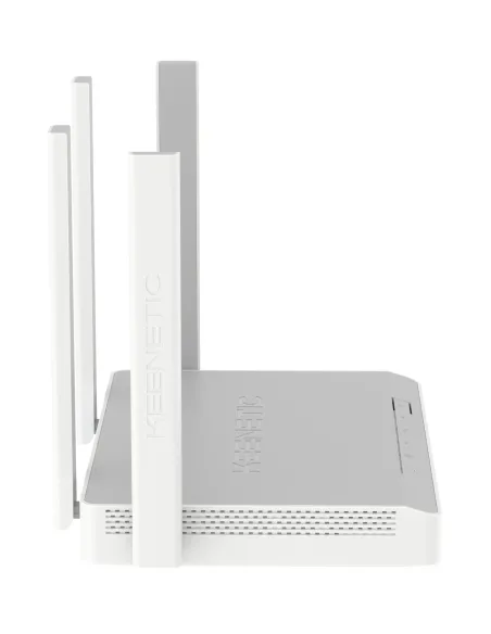 Keenetic Hero Router Wi-Fi en malla AX1800 con CPU de doble núcleo, Smart Switch Gigabit de 5 puertos, puerto Combo SFP,