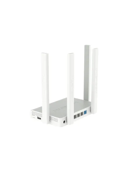 Keenetic Skipper Router Wi-Fi 5 en malla AC1200 con Smart Switch Gigabit de 4 puertos y puerto USB