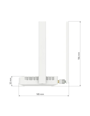 Keenetic Runner 4G Módem router 4G Wi-Fi en malla N300 con Smart Switch de 4 puertos