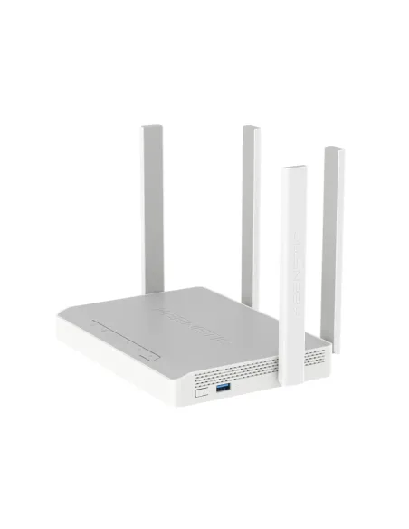 Keenetic Hero 4G+ Módem router 4G+ Wi-Fi 6 en malla AX1800 con Smart Switch Gigabit de 4 puertos y puerto USB 3.0
