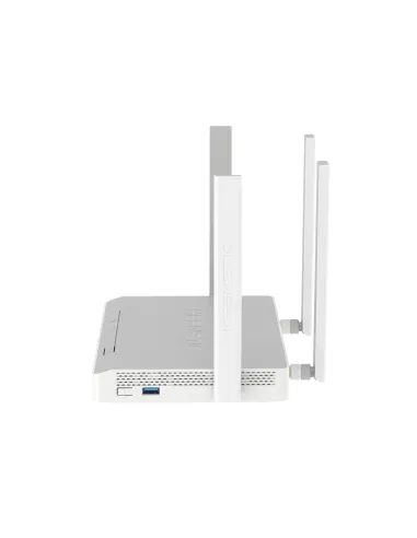 Keenetic Hero 4G+ Módem router 4G+ Wi-Fi 6 en malla AX1800 con Smart Switch Gigabit de 4 puertos y puerto USB 3.0
