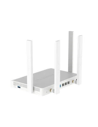Keenetic Hero 4G+ Módem router 4G+ Wi-Fi 6 en malla AX1800 con Smart Switch Gigabit de 4 puertos y puerto USB 3.0