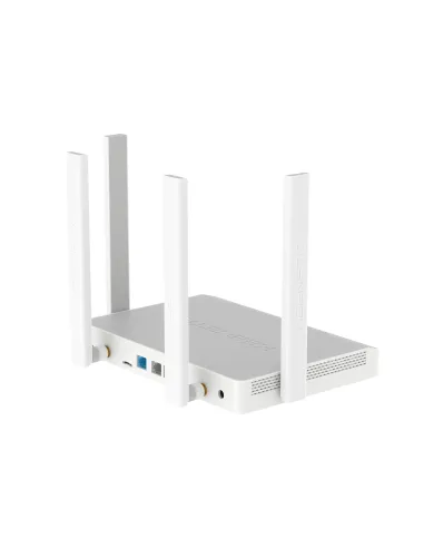 Keenetic Hero 4G+ Módem router 4G+ Wi-Fi 6 en malla AX1800 con Smart Switch Gigabit de 4 puertos y puerto USB 3.0
