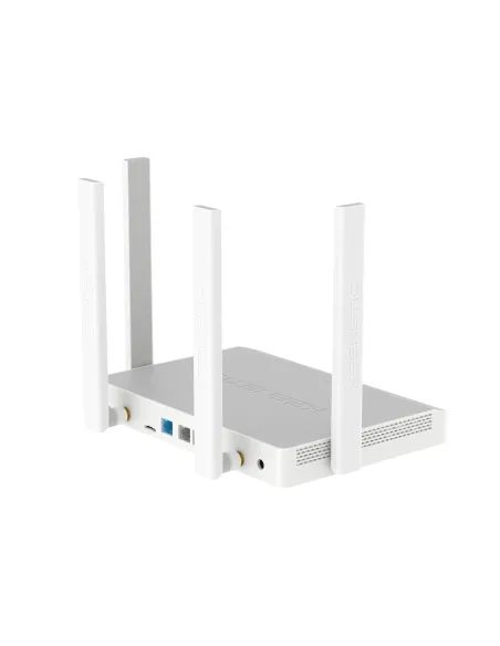 Keenetic Hero 4G+ Módem router 4G+ Wi-Fi 6 en malla AX1800 con Smart Switch Gigabit de 4 puertos y puerto USB 3.0