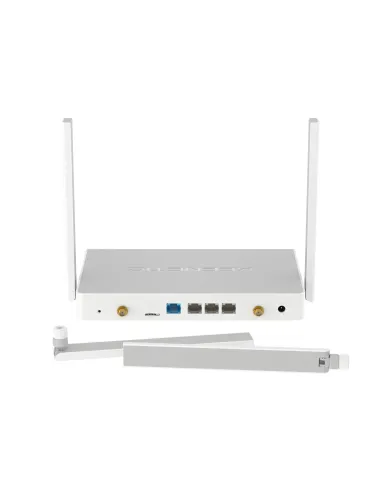 Keenetic Hero 4G+ Módem router 4G+ Wi-Fi 6 en malla AX1800 con Smart Switch Gigabit de 4 puertos y puerto USB 3.0