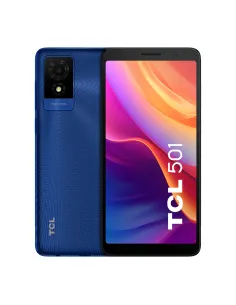 TCL 501 15,2 cm (6") SIM doble Android 14 Go edition 4G USB Tipo C 2 GB 32 GB 3000 mAh Azul