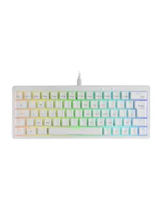 Mars Gaming MKMINIPRO, Teclado Mecánico Ultra-Compacto 60%, Switches Mecánicos Hot-Swappable, Iluminación RGB Chroma, Teclado
