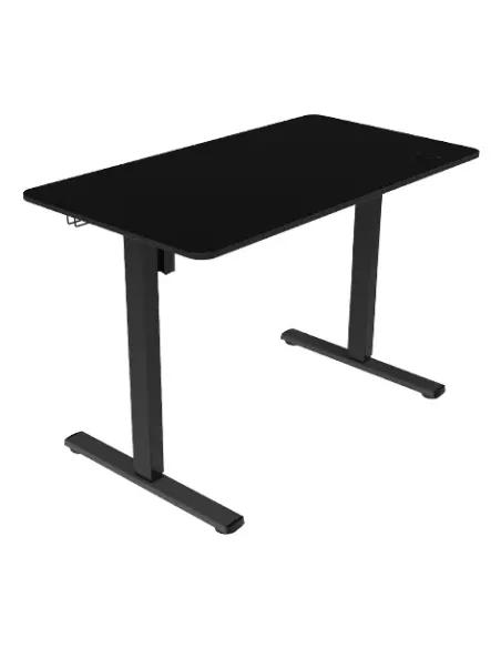 Mars Gaming MGD-ERGOPRO, Mesa Ajuste Altura Eléctrico 73-118cm, Superficie Ergonómica Fibra Carbono, Estructura Metálica,