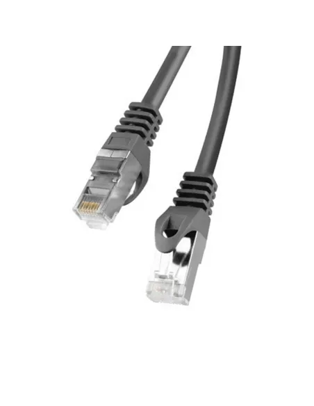 Cable red lanberg latiguillo cat.6 ftp fluke passed 5m negro