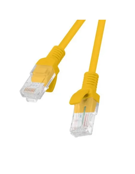 Cable red lanberg latiguillo cat.6 u - utp 5m naranja fluke passed