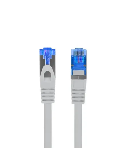 Cable red lanberg latiguillo cat.6a s - ftp lszh cca 0.5m gris fluke  passed