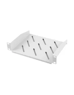 Bandeja lanberg fija 1u 254x180mm hasta 20kg rack 10 pulgadas gris