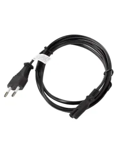 Cable alimentacion lanberg cee 7 - 16 a iec320 c7 negro 3m