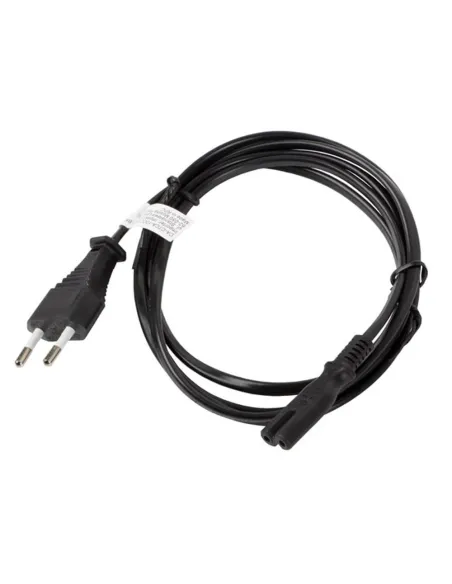 Cable alimentacion lanberg cee 7 - 16 a iec320 c7 negro 3m