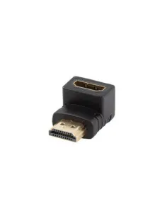 Adaptador hdmi 4k lanberg macho - hembra angulo abajo
