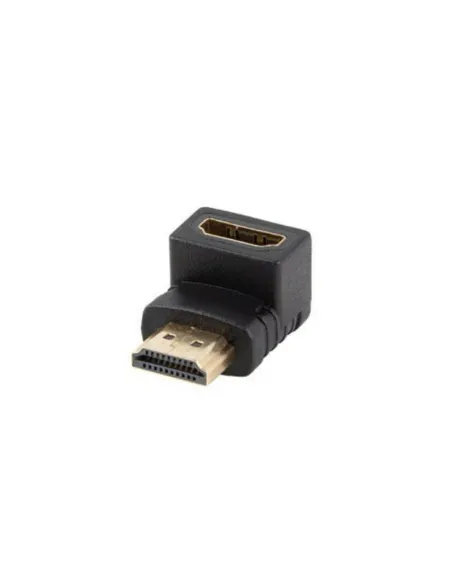 Adaptador hdmi 4k lanberg macho - hembra angulo abajo