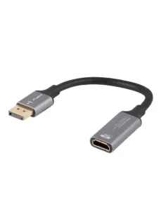 Adaptador 4k displayport a hdmi lanberg 20cm -  macho - hembra
