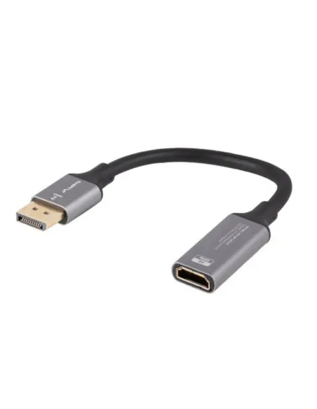 Adaptador 4k displayport a hdmi lanberg 20cm -  macho - hembra