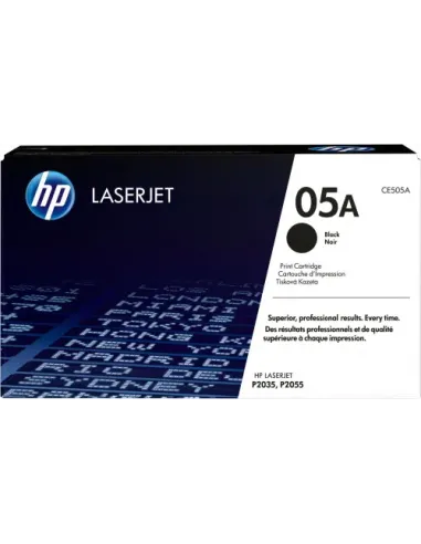 HP Cartucho de tóner original LaserJet HP 05A negro