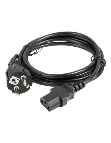 Cable de alimentacion lanberg schuko cee 7 - 7 a iec320 c13 vde 1.8m