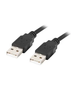 Cable usb 2.0 lanberg 1m - macho - macho - negro