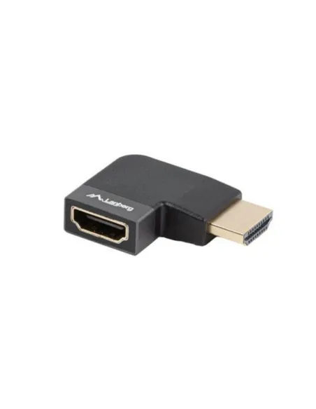 Adaptador hdmi 8k lanberg macho - hembra angulo derecha