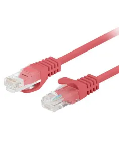 Cable red lanberg latiguillo cat.6 u - utp 7.5m rojo fluke passed