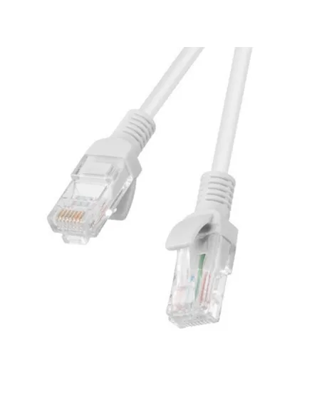 Cable red lanberg latiguillo cat.6 u - utp cca 2m gris pack 10 uds fluke passed